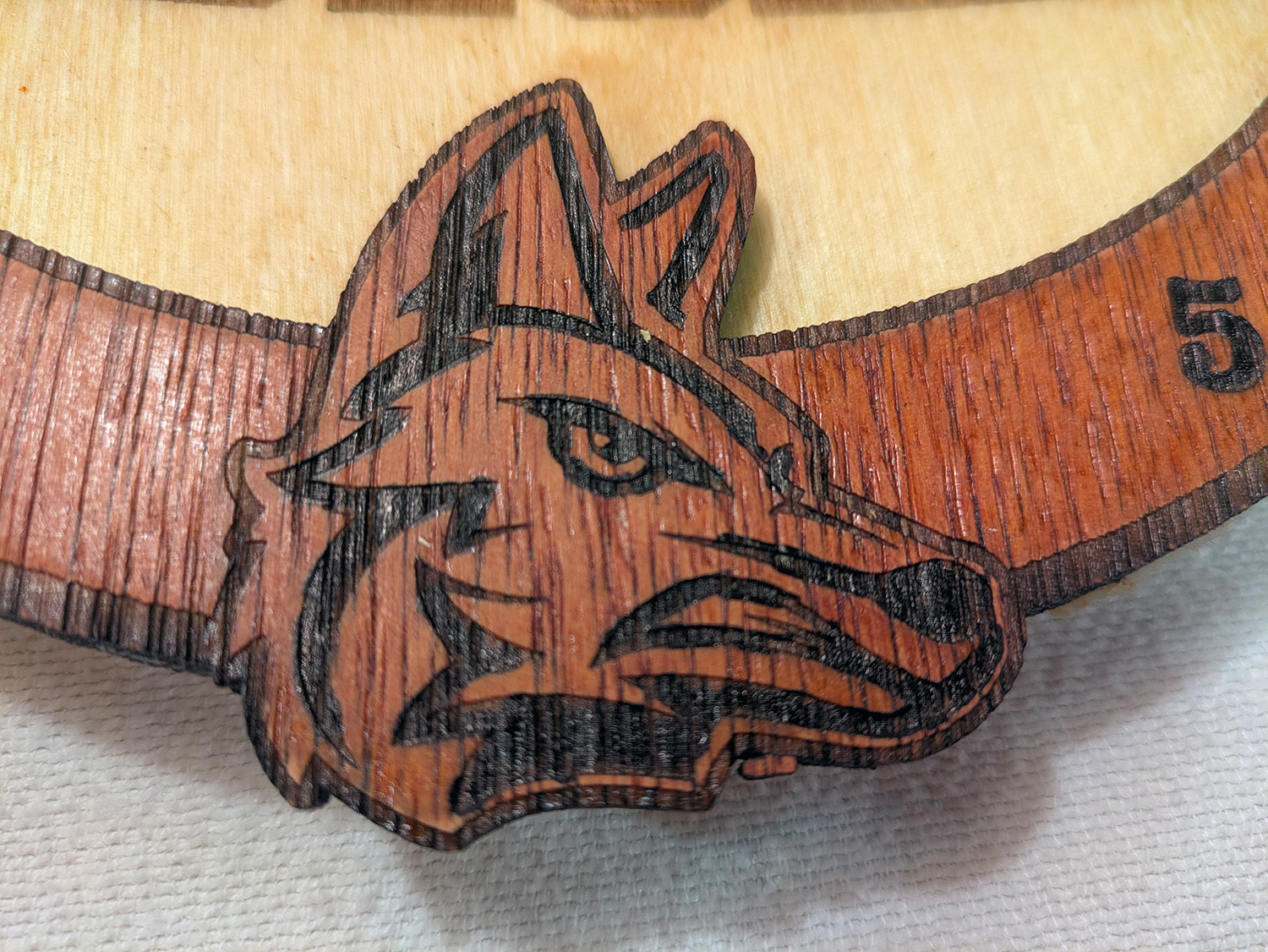 View 3 of Coyote Clock